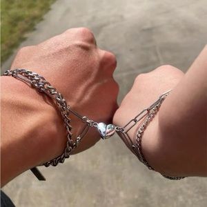❤️Couples magnet heart bracelets ❤️